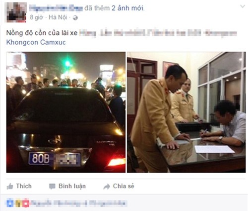 Hé lộ chủ xe biển xanh bị truy đuổi sau va chạm giao thông - 1