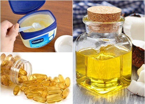 long mi dai, cong va den nhay trong mot tuan nho bo doi vitamin e va vaseline - 2