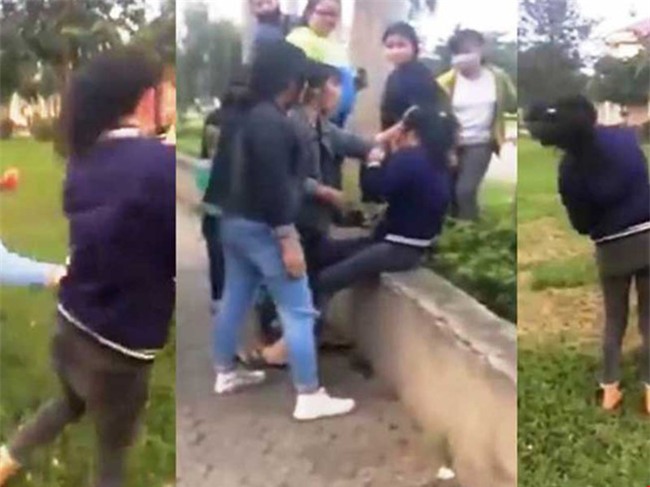 Nữ sinh bị bạn đánh hội đồng vì mâu thuẫn tình cảm