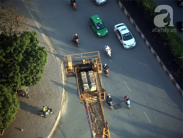 cẩu tháp nguy hiểm