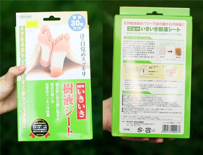 Miếng dán thải độc: Coi chừng mất tiền mua họa vào thân