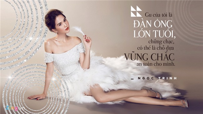 Phat ngon cua Ngoc Trinh ve chuyen tinh voi dai gia lon tuoi hinh anh 2
