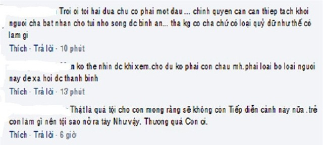 Nhiều người bày tỏ bức xúc sau khi xem clip. Ảnh chụp màn hình