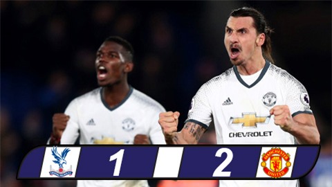 Pogba và Ibra mang về chiến thắng thứ 2 liên tiếp cho M.U