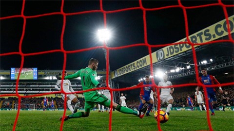 McArthur san bằng tỷ số 1-1 cho Palace