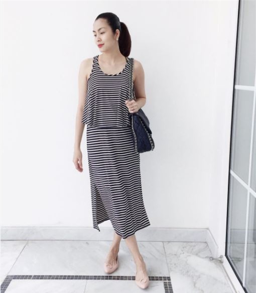 Hà Tăng bầu bí mà vẫn thon gọn, Kỳ Duyên khoe khéo loạt đồ hiệu mới sắm - Ảnh 5.