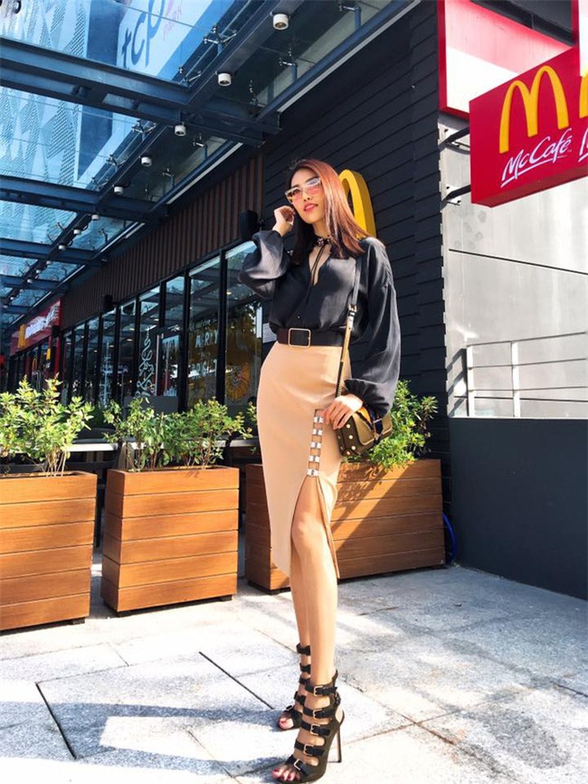 Hà Tăng bầu bí mà vẫn thon gọn, Kỳ Duyên khoe khéo loạt đồ hiệu mới sắm - Ảnh 9.