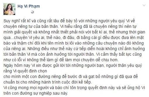 Hạ Vi quyết chia tay Cường Đô la vì không chịu nổi sức ép dư luận?