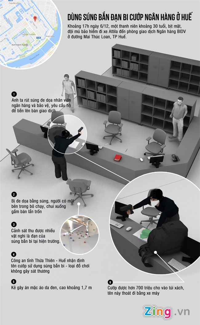 Hanh trinh dao tau cua nghi pham cuop ngan hang o Hue hinh anh 4
