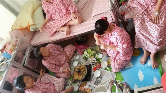 Chị em phát cuồng với team chờ đẻ ăn lẩu uống bia chụp hình kỉ niệm, bình tĩnh nhất vịnh Bắc Bộ - Ảnh 4.