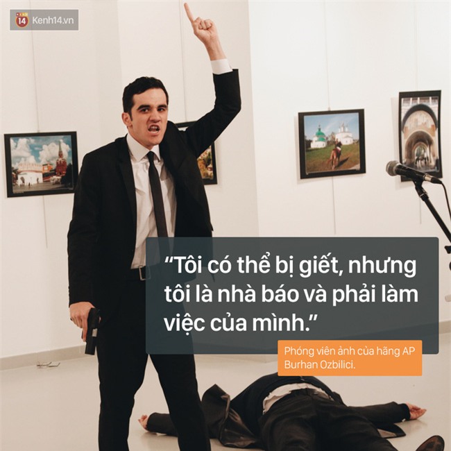Tác giả bức ảnh ám sát Đại sứ Nga: Tôi có thể bị giết, nhưng tôi là nhà báo và phải làm việc của mình - Ảnh 1.