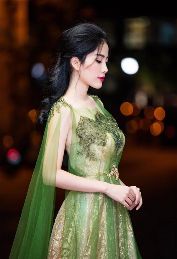 Gần đây nhất, Nam Em cũng xuất hiện cầu kì trên một thảm đỏ với dáng váy xòe kết hợp áo choàng voan màu xanh lục bên ngoài. Tuy nhiên, bộ cánh lại nhận nhiều ý kiến trái chiều khi bị cho rằng quá nặng nề, kém thanh thoát.