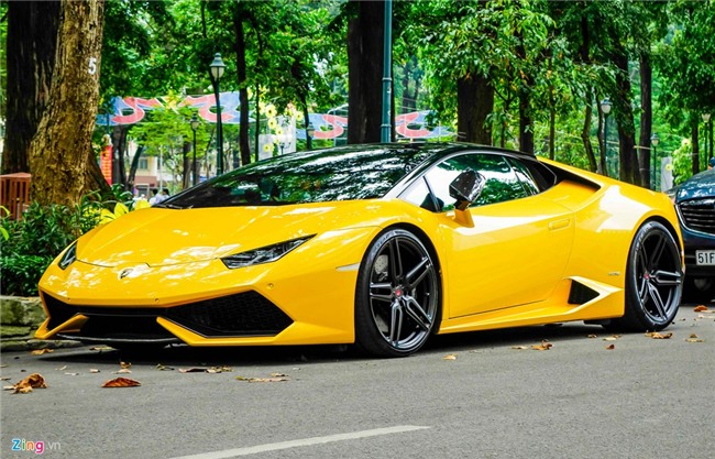 Sieu xe Lamborghini Huracan cua Cuong Do La do gam thap hinh anh 1