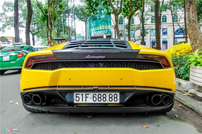 Sieu xe Lamborghini Huracan cua Cuong Do La do gam thap hinh anh 4