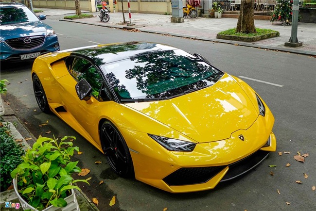 Sieu xe Lamborghini Huracan cua Cuong Do La do gam thap hinh anh 6