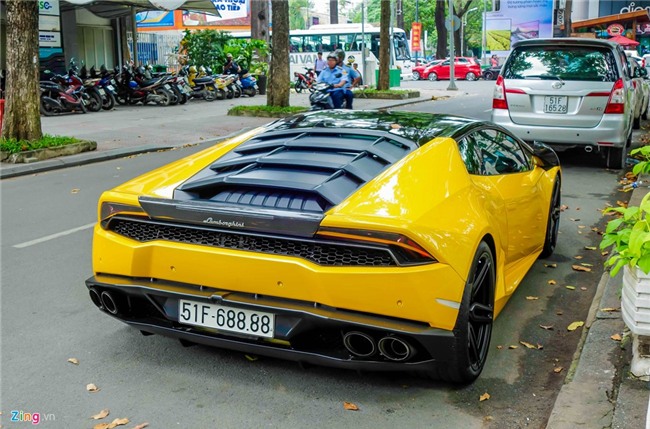 Sieu xe Lamborghini Huracan cua Cuong Do La do gam thap hinh anh 7