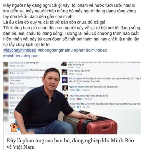 Các ông bố, bà mẹ bỉm sữa dậy sóng kêu gọi tẩy chay Minh Béo - Ảnh 1.