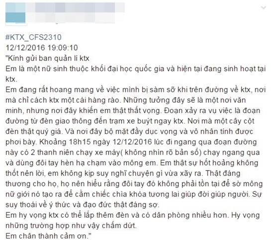 Nu sinh ke chuyen bi sam so va su doc ac cua dan mang hinh anh 1