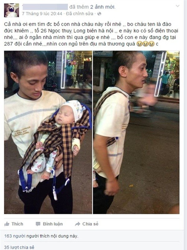 Công an xác nhận hình ảnh ông bố địu con nhặt rác chỉ là màn kịch, Khiêm có quá khứ bất hảo phá phách - Ảnh 1.