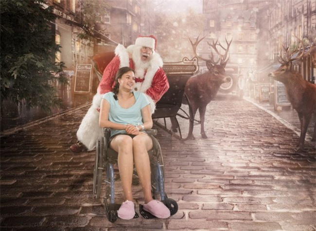 Nhiếp ảnh gia mang cả Giáng sinh kỳ diệu đến với những đứa trẻ bệnh tật - Ảnh 8.