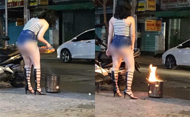 Cô gái và chiếc quần gây nhiều nhức nhối nhất đêm Noel - Ảnh 3.