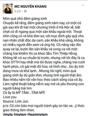 Hoai Linh noi ve My Tam: 'Ten em da noi len tat ca' hinh anh 2