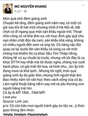 Hoai Linh noi ve My Tam: 'Ten em da noi len tat ca' hinh anh 2