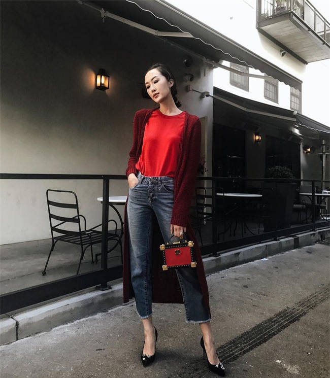 Street style ấm - đẹp - chất của các quý cô Châu Á  - Ảnh 1.
