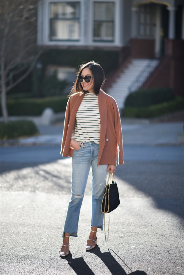 Street style ấm - đẹp - chất của các quý cô Châu Á  - Ảnh 3.