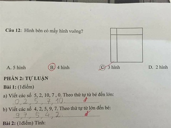 Bai toan dem hinh vuong 'co hay tro sai' gay tranh cai hinh anh 1