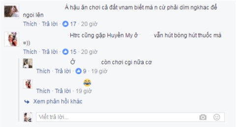 Huyền My nói gì về scandal hút thuốc lần 2 của Kỳ Duyên? 0
