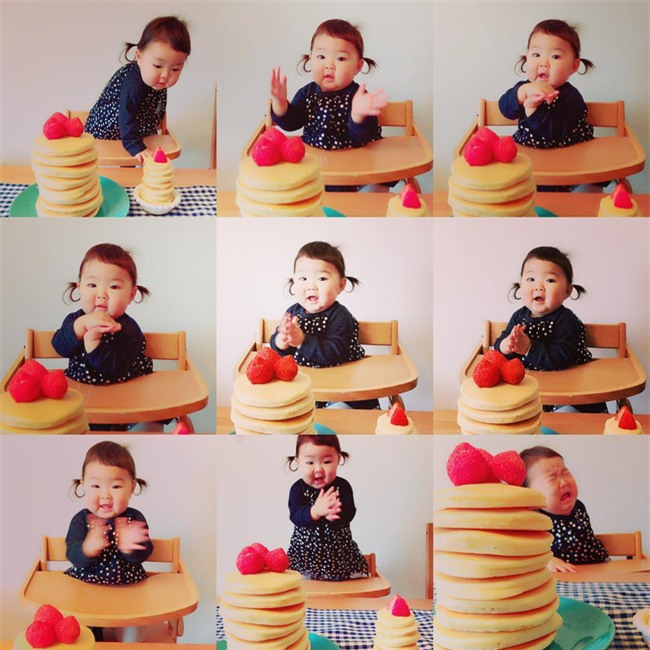 Chỉ là uống sữa thôi mà cô bé mắt một mí, má trái đào cũng đốn tim cư dân mạng - Ảnh 2.