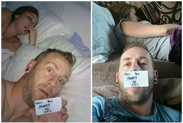 Những màn cầu hôn độc lạ và... nhớ đời nhất năm 2016 - Ảnh 1.