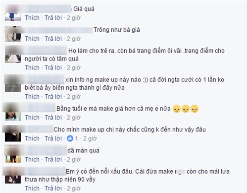 Tội cho cô gái đó: Cô dâu 9X bị make up “già như trái cà” trong lễ cưới khiến chị em lắc đầu chua xót - Ảnh 3.