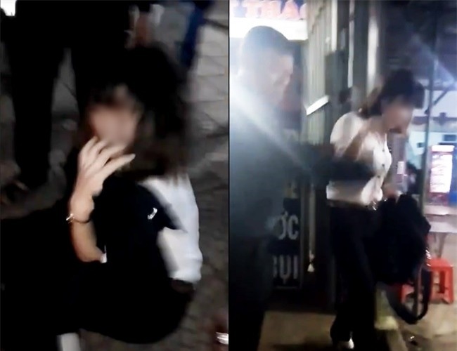 Xôn xao hình ảnh người phụ nữ nghi bị một nhóm người đánh ghen dã man ở Đắk Lắk - Ảnh 1.