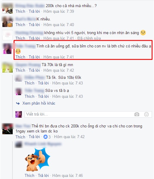 Chi 200 ngàn đồng/ngày cho 5 người mà vợ vẫn bị chồng bỉ bai trách móc là tiêu quá nhiều - Ảnh 4.