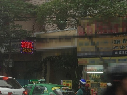 Khách sạn nơi ông Đ. bị tử vong