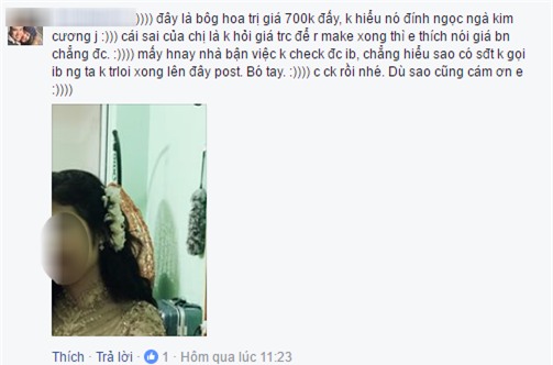 Sự cố cô dâu xinh đẹp bị lôi lên Facebook vì cái hoa cài đầu bỗng dưng mất tích - Ảnh 6.