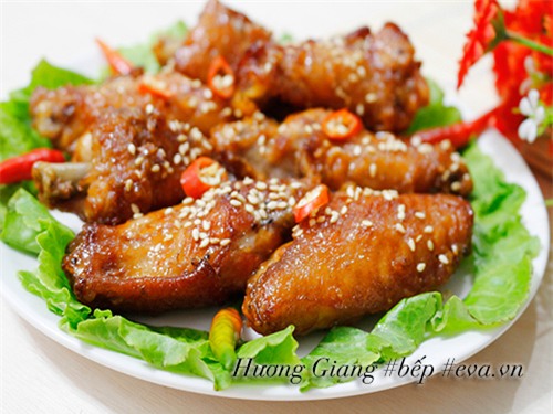 canh ga chien chua cay ngon me say cho tet duong lich - 7