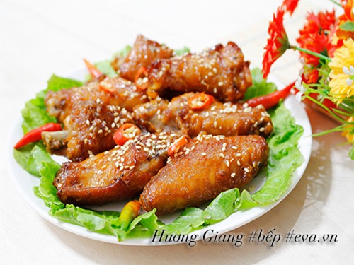 canh ga chien chua cay ngon me say cho tet duong lich - 8