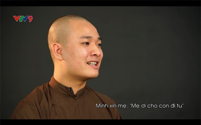 Câu chuyện bỏ nhà đi tu của sư thày trẻ tuổi gây xúc động cư dân mạng - Ảnh 2.