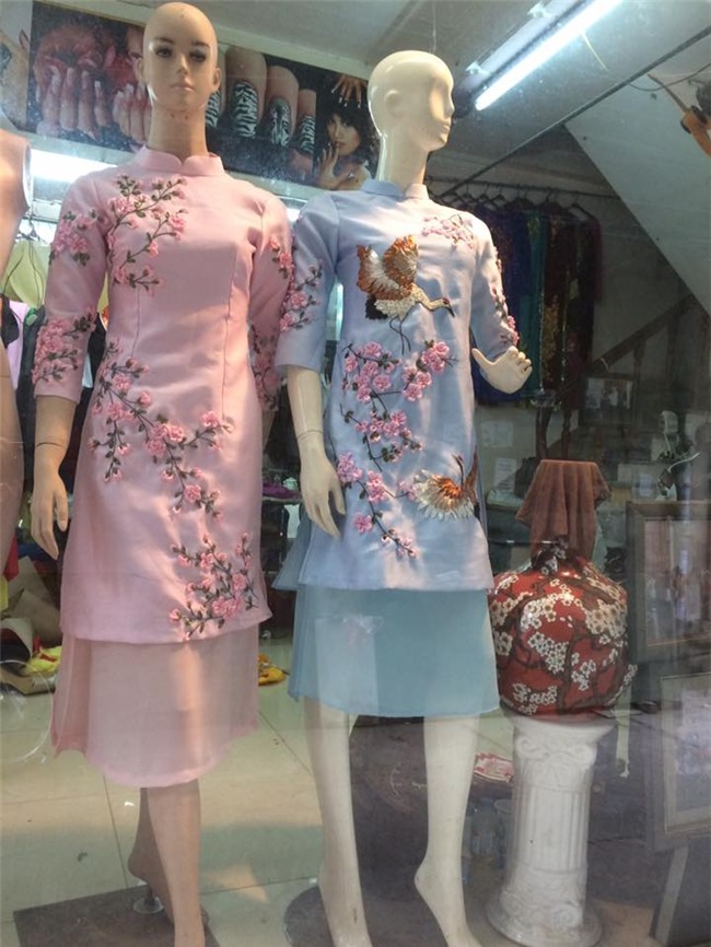 Hoa thêu ruy băng đính áo dài đầm váy - Đầm | ThờiTrangNữ.vn