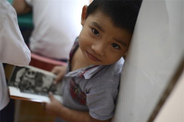 Lớp học giữa Sài Gòn của các cô cậu bé không biết 'mùi học thêm'