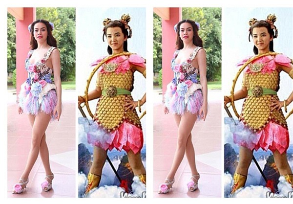 do ban nhin duoc cuoi khi ho ngoc ha, my tam bi che anh thoi trang - 1