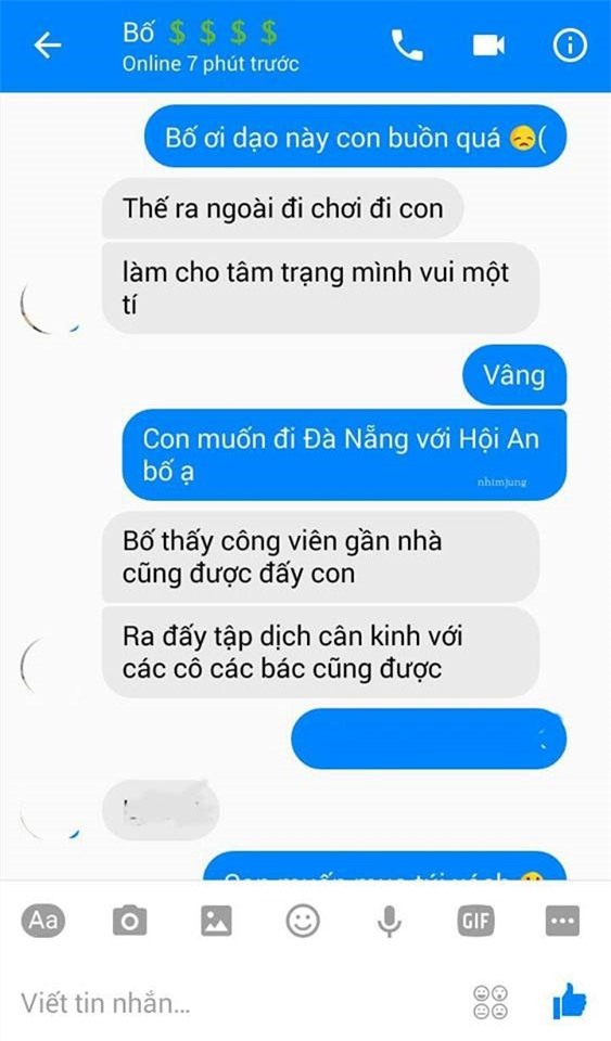 Đừng hỏi tai sao con luôn về phe của mẹ đấy nhá.