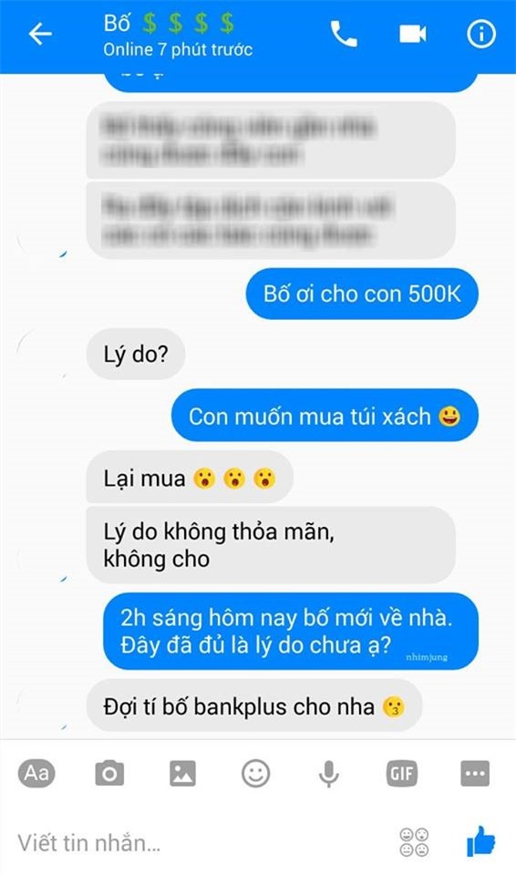 Cô con gái quả cao tay.