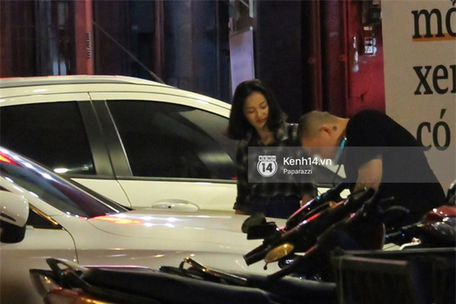 Bắt gặp Hạ Vi một mình lái xe của Cường Đô la tặng đi cà phê - Ảnh 8.