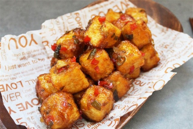 Mách bạn cách làm đậu phụ chiên ngon nhức nhối ai cũng mê - Ảnh 8.