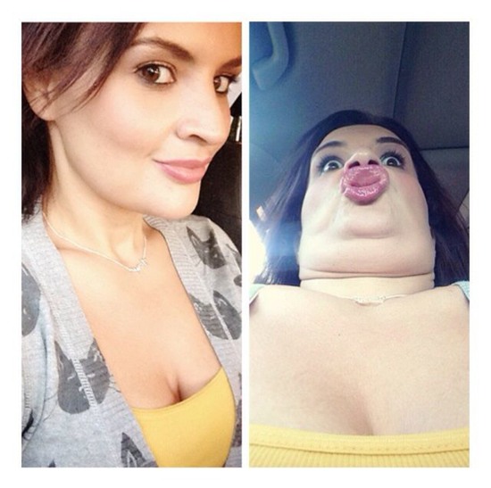 Ranh giới giữa ngự tỷ và quái vật khi selfie là vô cùng mỏng manh-6