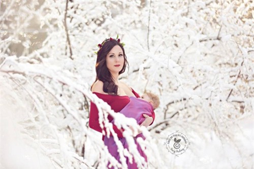 chi la mot buc anh me cho con bu nhung lai dang duoc chia se "chong mat" - 4